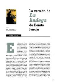 La versión de "La bodega" de Benito Perojo / Román Gubern | Biblioteca Virtual Miguel de Cervantes