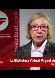 La Biblioteca Virtual Miguel de Cervantes según Rocío Oviedo | Biblioteca Virtual Miguel de Cervantes