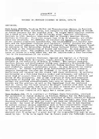 Attachment 5. Reports on American grantees to Spain, 1975-76 | Biblioteca Virtual Miguel de Cervantes