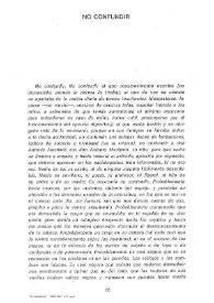 No confundir / Alfonso Canales | Biblioteca Virtual Miguel de Cervantes