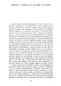 Mágica y poética de Antonio Machado / Gustavo Correa | Biblioteca Virtual Miguel de Cervantes