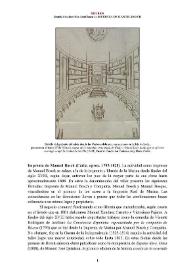 Imprenta de Manuel Bosch (Cádiz, aprox. 1795-1825) [Semblanza] / Beatriz Sánchez Hita | Biblioteca Virtual Miguel de Cervantes