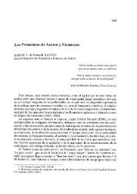 Los Prometeos de Antero y Unamuno / Isilda Leitâo | Biblioteca Virtual Miguel de Cervantes