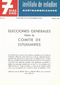 7 días = 7 days : boletín del Instituto de Estudios Norteamericanos, Barcelona. 256, Sin fecha | Biblioteca Virtual Miguel de Cervantes