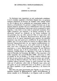 De literatura hispanoamericana / por Alberto Gil Novales | Biblioteca Virtual Miguel de Cervantes