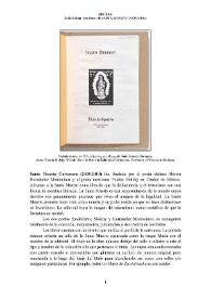 Santa Muerte Cartonera (2008-2010) [Semblanza] / Edith Beltrán | Biblioteca Virtual Miguel de Cervantes
