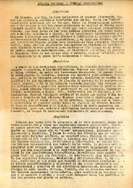 Manifiesto de Alianza Nacional de Fuerzas Democráticas | Biblioteca Virtual Miguel de Cervantes