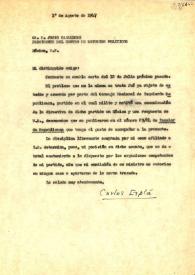 Carta de Carlos Esplá a Justo Caballero. México, 1 de agosto de 1947 | Biblioteca Virtual Miguel de Cervantes