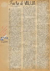 Carta a Randolfo Pacciardi / El Valijero | Biblioteca Virtual Miguel de Cervantes