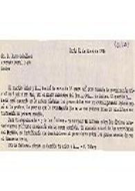 Carta de Fernando Valera a Justo Caballero. París, 31 de enero de 1950 | Biblioteca Virtual Miguel de Cervantes