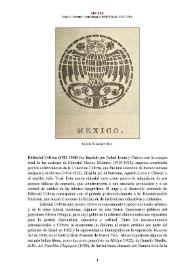 Editorial Cvltvra (1921-1968) [Semblanza] / Freja I. Cervantes | Biblioteca Virtual Miguel de Cervantes