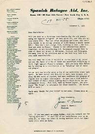 Carta de James T. Farrell a Esplá. 5 de Diciembre de 1955 | Biblioteca Virtual Miguel de Cervantes
