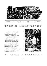 Senyera : boletín mensual de la Casa Regional Valenciana. Núm. 26, mayo de 1957 | Biblioteca Virtual Miguel de Cervantes