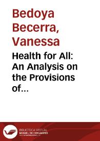 Health for All: An Analysis on the Provisions of Health Services to Undocumented Immigrants in California under Medicaid Expansion | Biblioteca Virtual Miguel de Cervantes