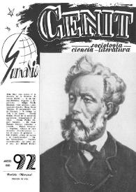 Cenit : Revista de Sociología, Ciencia y Literatura. Año VIII, núm. 92, agosto 1958 | Biblioteca Virtual Miguel de Cervantes