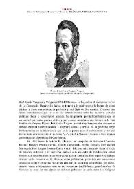 José María Vergara y Vergara (1831-1872) [Semblanza] / Diana Paola Guzmán Méndez | Biblioteca Virtual Miguel de Cervantes