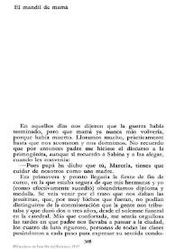 Cuentos contados : “El mandil de mamá” / Juan García Hortelano | Biblioteca Virtual Miguel de Cervantes