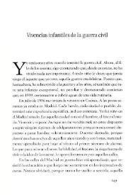 Vivencias infantiles de la guerra civil / Juan García Hortelano | Biblioteca Virtual Miguel de Cervantes