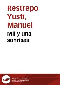 Mil y una sonrisas | Biblioteca Virtual Miguel de Cervantes
