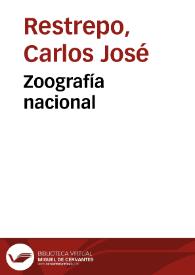 Zoografía nacional | Biblioteca Virtual Miguel de Cervantes