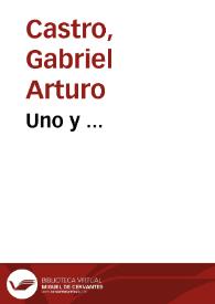 Uno y ... | Biblioteca Virtual Miguel de Cervantes