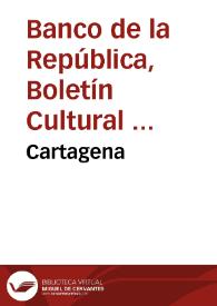 Cartagena | Biblioteca Virtual Miguel de Cervantes