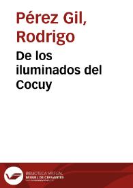 De los iluminados del Cocuy | Biblioteca Virtual Miguel de Cervantes