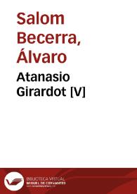 Atanasio Girardot [V] | Biblioteca Virtual Miguel de Cervantes