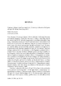 Anales de literatura española, núm. 28 (2016). Reseñas | Biblioteca Virtual Miguel de Cervantes