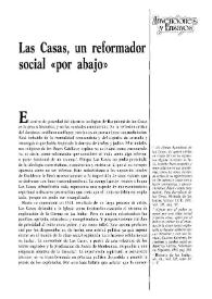 Las Casas, un reformador social "por abajo" / José Ortega