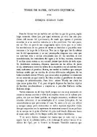 Torre de Babel, octavo izquierda / por Enrique Cerdán Tato | Biblioteca Virtual Miguel de Cervantes