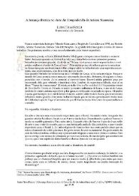 A herança ibérica no "Auto da Compadecida" de Ariano Suassuna / Luisa Trias Folch | Biblioteca Virtual Miguel de Cervantes