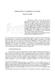 "Botánica del caos": tra catalogazione ed entropia / Sara Princivalle | Biblioteca Virtual Miguel de Cervantes
