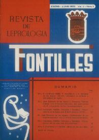 Fontilles. Revista de Leprología. Vol. V, 1960-1963 | Biblioteca Virtual Miguel de Cervantes
