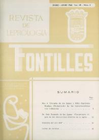 Fontilles. Revista de Leprología. Vol. VII, 1968-1970 | Biblioteca Virtual Miguel de Cervantes
