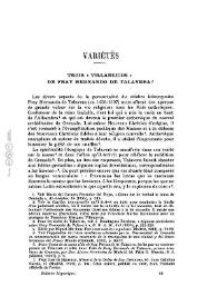 Trois "villancicos" de fray Hernando de Talavera? / Ronald E. Surtz | Biblioteca Virtual Miguel de Cervantes