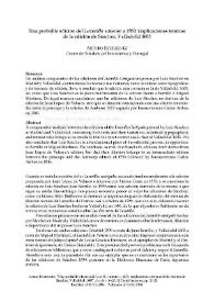 Una probable edición del "Lazarillo" anterior a 1553: implicaciones teóricas de la edición de Sánchez, Valladolid 1603 / Arturo Rodríguez | Biblioteca Virtual Miguel de Cervantes