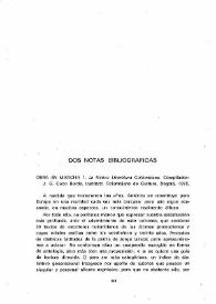 Cuadernos hispanoamericanos, núm. 356 (febrero 1980). Dos notas bibliográficas / Ariel Ferraro | Biblioteca Virtual Miguel de Cervantes
