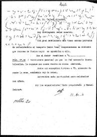 Carta de José María Ots a Rafael Altamira. 22 de octubre de 1924 | Biblioteca Virtual Miguel de Cervantes