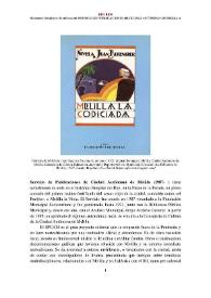 Servicio de Publicaciones de Ciudad Autónoma de Melilla (1987-  ) [Semblanza] / Mohamed Abrighach | Biblioteca Virtual Miguel de Cervantes
