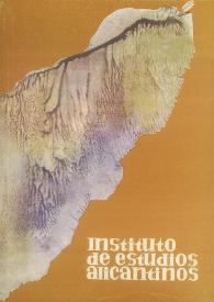 Revista Instituto de Estudios Alicantinos. Época II, núm. 27, mayo-agosto 1979 | Biblioteca Virtual Miguel de Cervantes