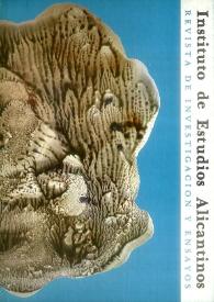 Revista Instituto de Estudios Alicantinos. Época II, núm. 33, mayo-agosto 1981 | Biblioteca Virtual Miguel de Cervantes