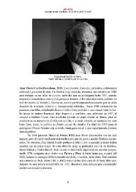 Juan Marsé Carbó (Barcelona, 1933-  ) [Semblanza] / Laureano Bonet | Biblioteca Virtual Miguel de Cervantes