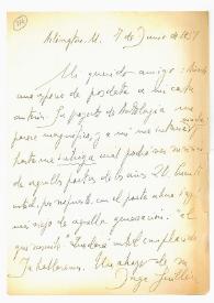 Más información sobre Carta de Jorge Guillén a Camilo José Cela. Arlington, 7 de junio de 1958
