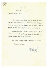 Carta de Max Aub a Camilo José Cela. México, 2 de julio de 1959 | Biblioteca Virtual Miguel de Cervantes