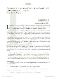 Etnografía y sociología de la dulzaina y los dulzaineros (1814-1936) / Héctor Bonilla Mínguez | Biblioteca Virtual Miguel de Cervantes