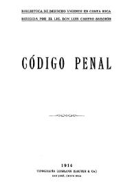 Código penal | Biblioteca Virtual Miguel de Cervantes