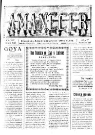 Amanecer : órgano de la sección literaria de "Coro Clavé" (Elche). Núm. 124, 22 de abril de 1928 | Biblioteca Virtual Miguel de Cervantes