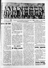 Amanecer : órgano de la sección literaria de "Coro Clavé" (Elche). Núm. 174, 21 de abril 1929 | Biblioteca Virtual Miguel de Cervantes
