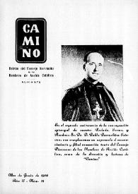 Camino: Boletín del Consejo Diocesano de los Hombres de Acción Católica. Núm. 18, junio de 1956 | Biblioteca Virtual Miguel de Cervantes